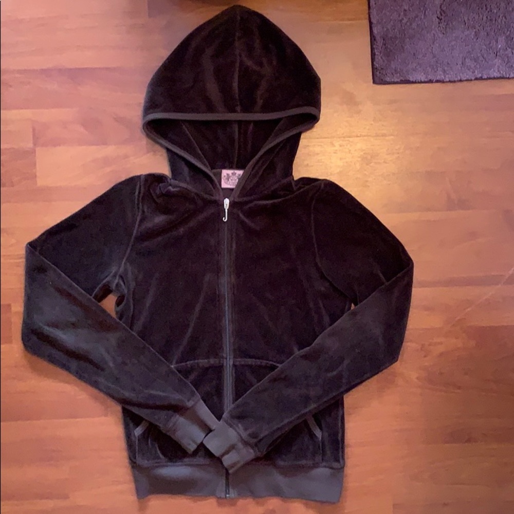 Brown Velour Juicy Couture Sweatshirt